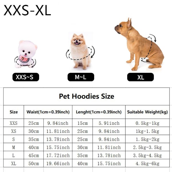 Lemmikkien vaatteet Puppyliivi XL7 7 XL7