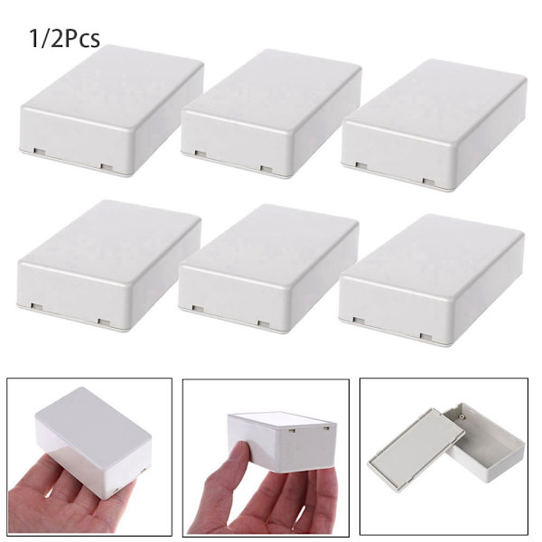 1/2 kpl elektronisen projektilaatikon vedenpitävä cover 2pcs Style 2