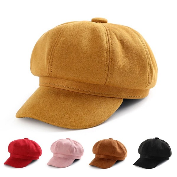 Baskerhat Bagerkasket SORT Black