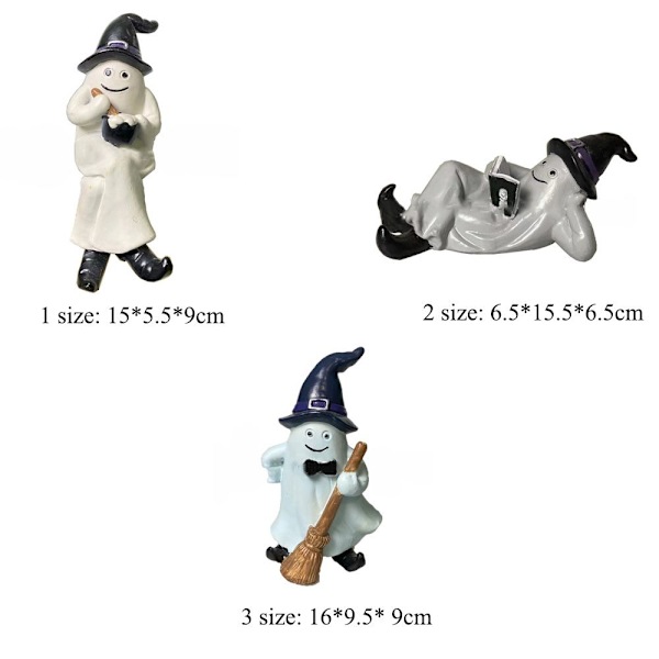 Ghost Statue Ghost Ornament 3 3 3
