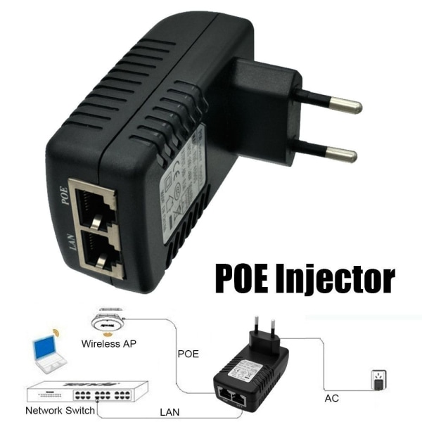 POE-suuttimen power . 15V 1A 15V 1A