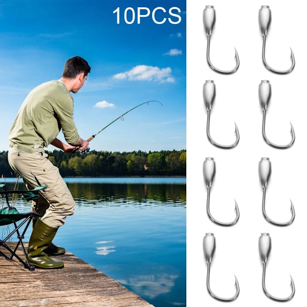 10st blyhuvudkrok välvd krok 8# 8# 8#