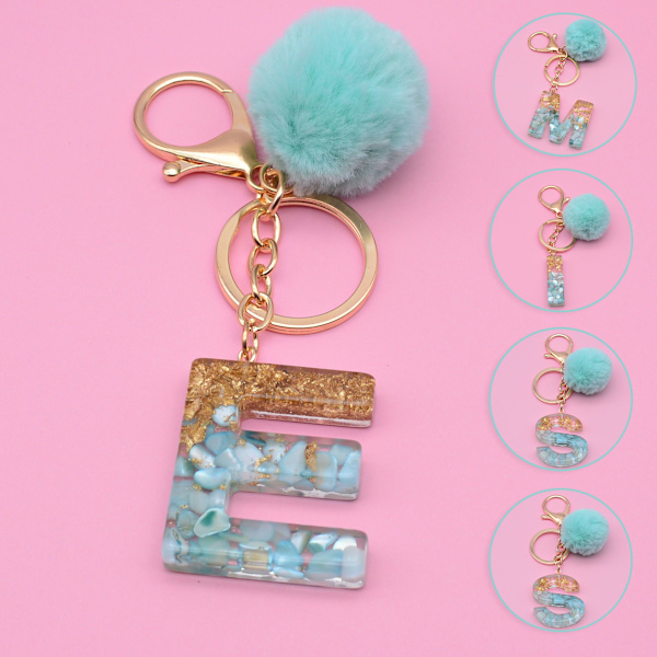Letter Keychain Alphabet Avaimenperä L L L