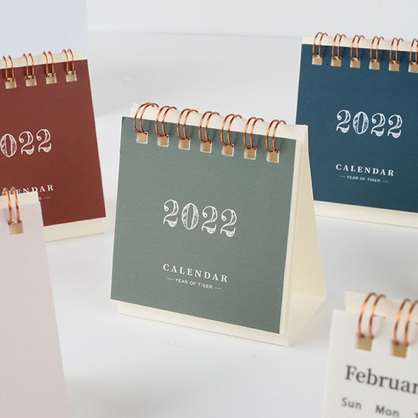 2022 Mini Desktop Calendar Scheduler 8 8