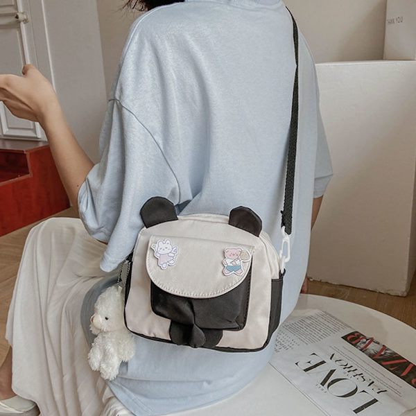 Sarjakuva Messenger Olkalaukut Käsilaukut BEIGE beige