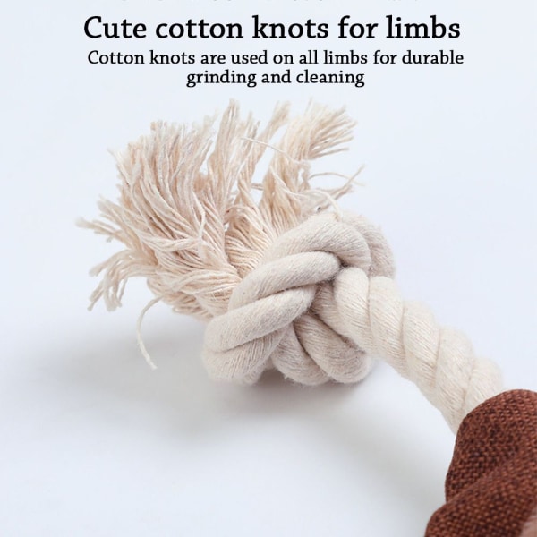 Lemmikkien paperilelu Puppy Cotton Chew 5 5 5