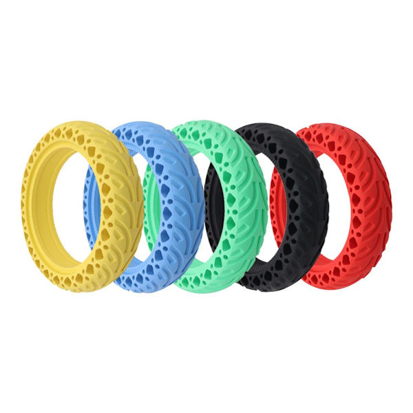 Solid gummidäck till Xiaomi Mijia M365 GUL yellow