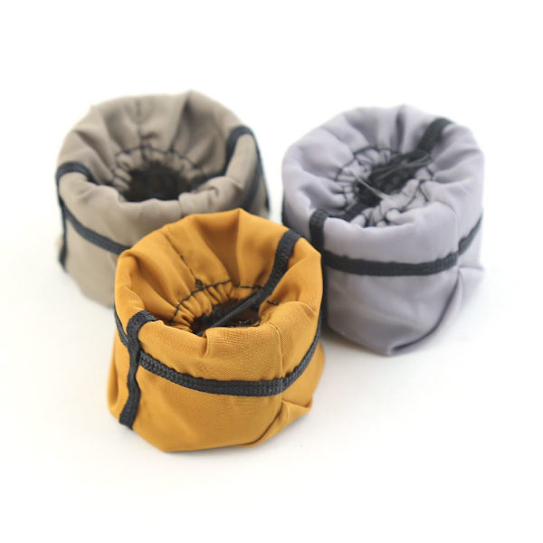 Mini Opbevaringspose Grydelåg Taske GUL yellow