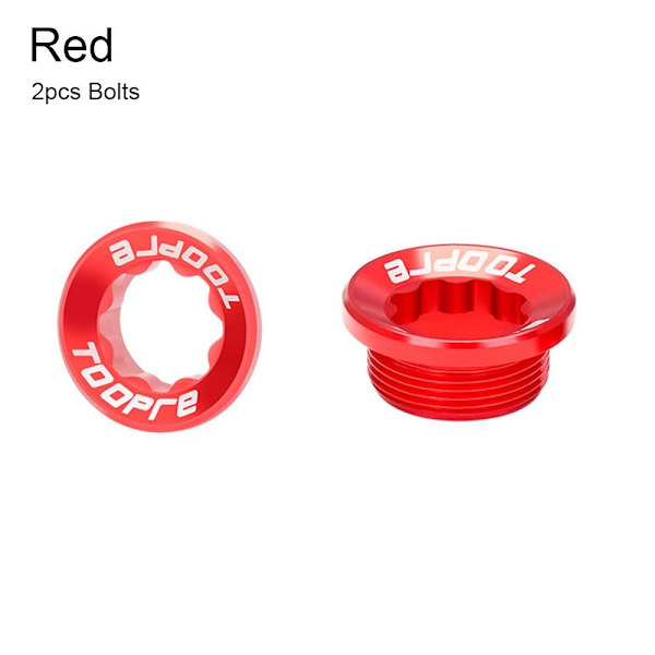 CNC-ruuvikammen cover PUNAINEN 2 KPL PULTIT 2 KPL PULTIT Red 2pcs Bolts-2pcs Bolts