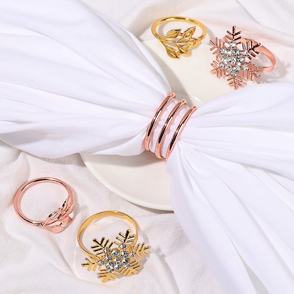 Lautasliinasormukset Lautasliinasolki GOLD STYLE3 gold
