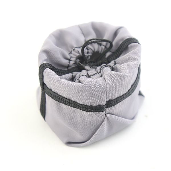 Mini Opbevaringspose Grydelåg Taske GRÅ grey