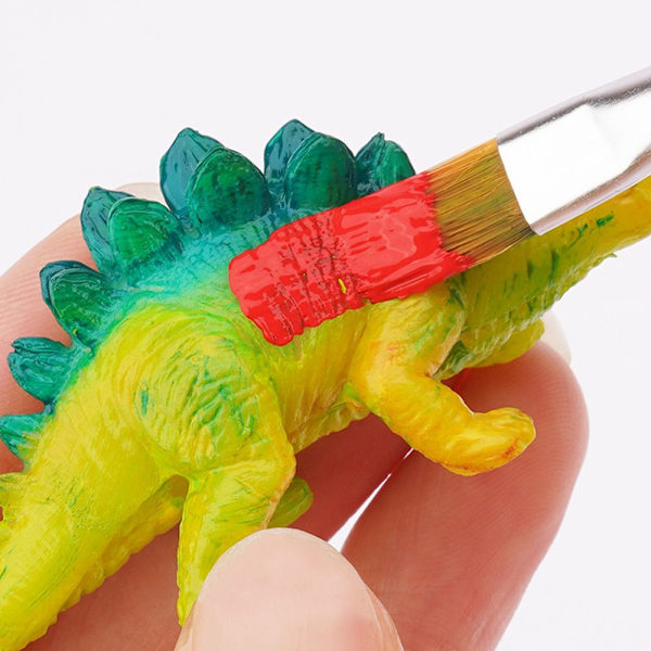 Ritleksaker 3D Dinosaurieleksaker Måla dinosaurier