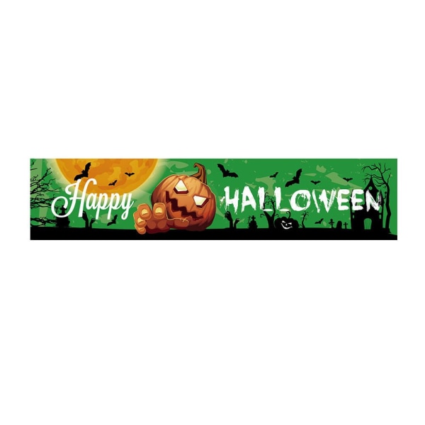 Halloween-bannerin taustasisustus