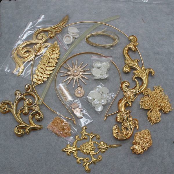 DIY Crown Material Kit Gothic Lolita Tiara 04 04 04