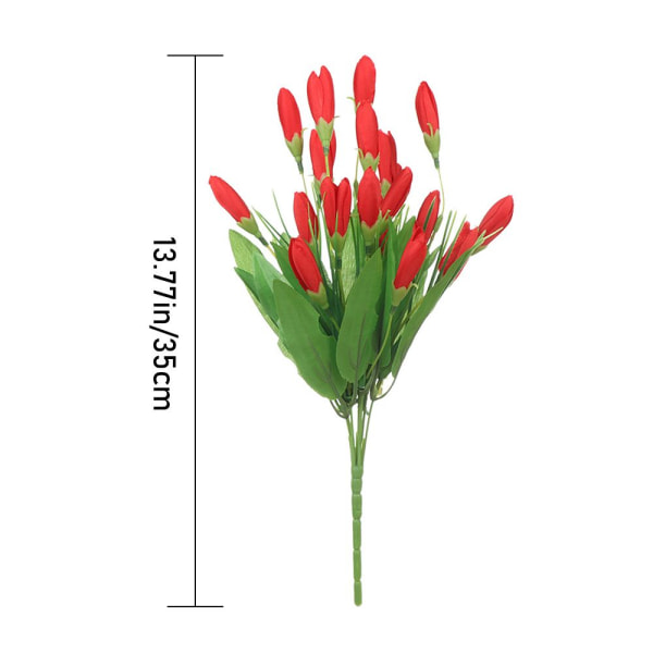 Kunstige Blomster Falske Tulipan GUL yellow