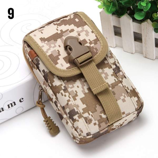 Tactical Molle-påsar Liten ficka 9 9 9
