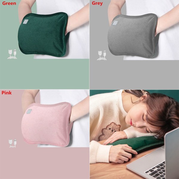 Håndvarmer USB Oplader GRÅ grey