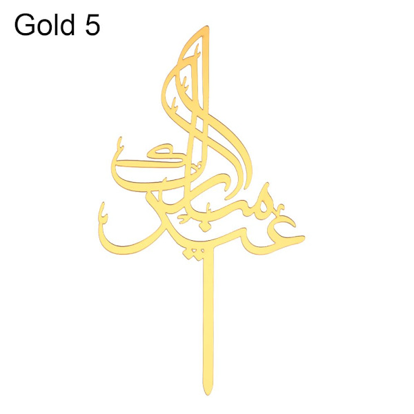 Kakkukoristelu Jälkiruokakortti, GOLD 5 GOLD 5 Gold 5