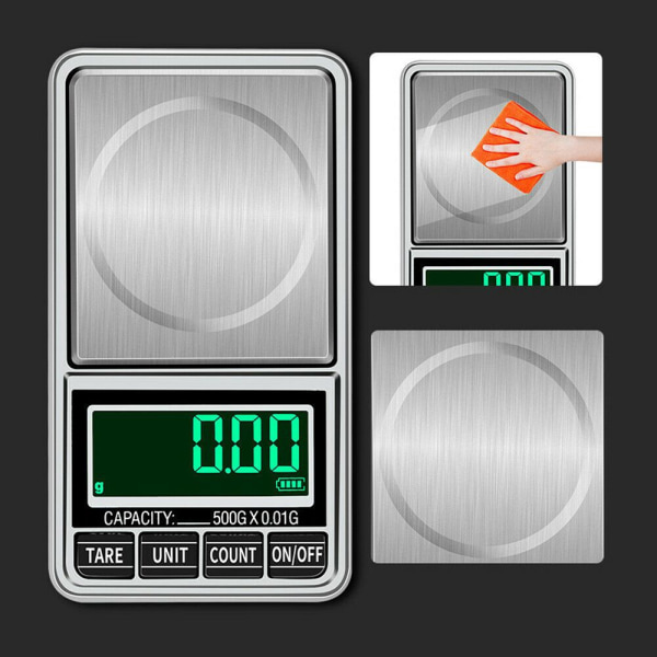 Digital vægt Elektronisk vægt 200G X 0,01G 200G X 0,01G 200g x 0.01g