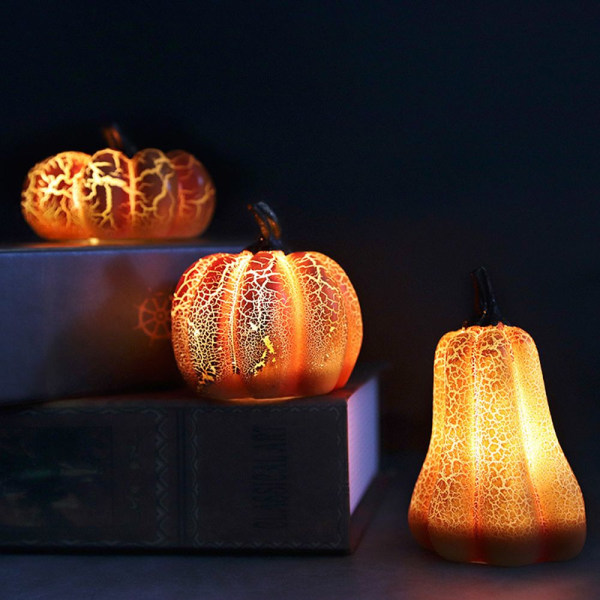 Halloween gresskar LED lys gresskar A A