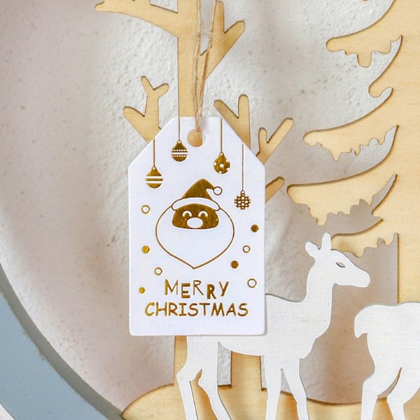 50 kpl Christmas Tag Ripustettavat Tagit 1 1