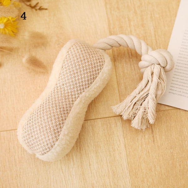 Hundar Ljudleksaker Puppy Cotton Chew 4 4 4