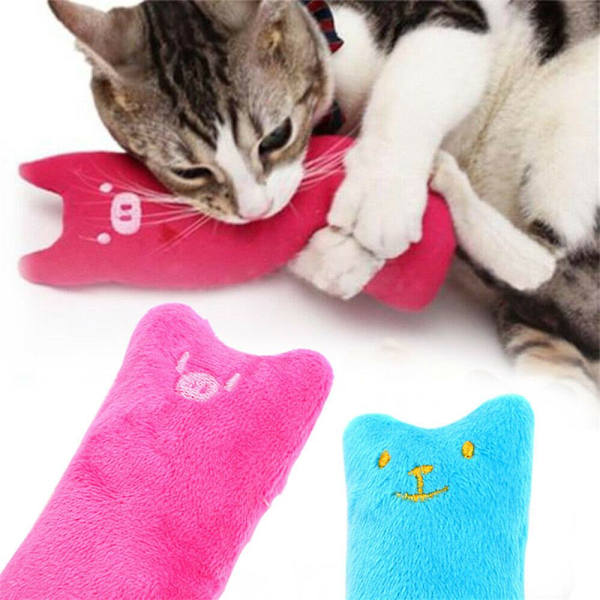 Kattleker Kattemyntepute Kattunge Lek GUL yellow