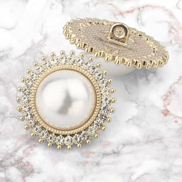 10 Stk Pearl Tøj Knapper Skjorte Knapper 23MM 23MM