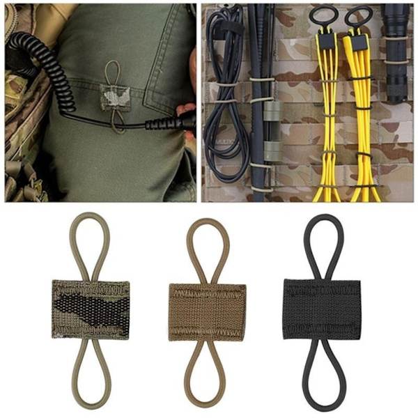 6st Elastiskt band Taktisk ryggsäck KHAKI Khaki