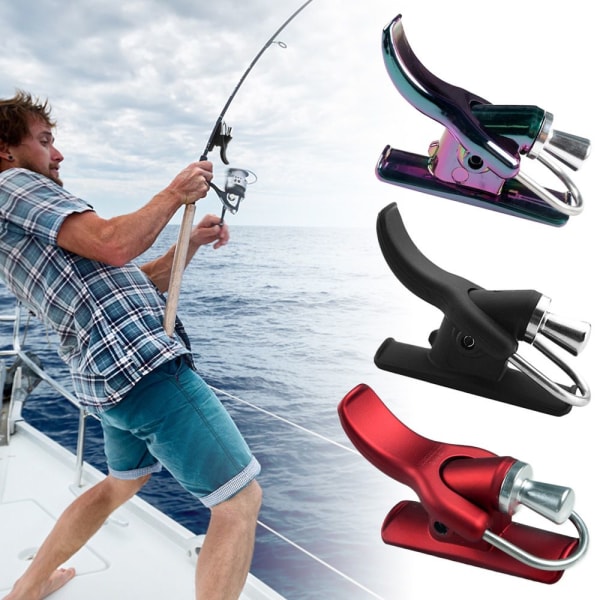 Fishing Launch Gun Clamp Tommelfingerknap MULTICOLOR multicolor