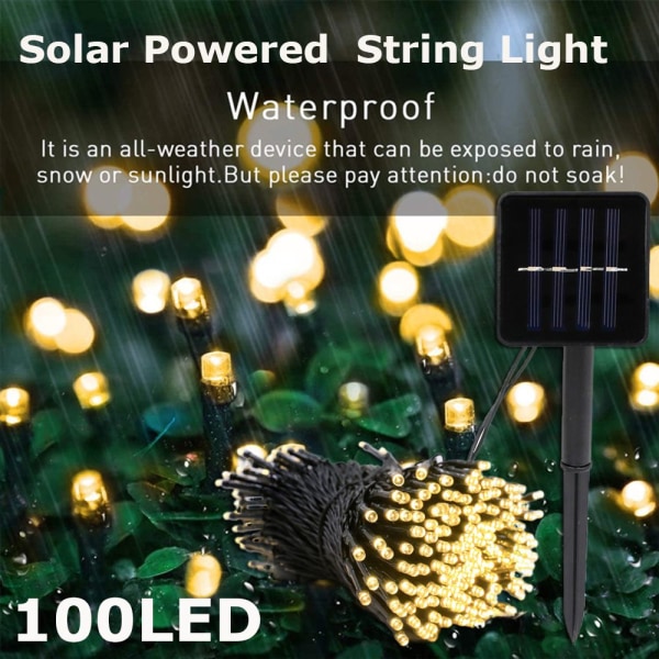 String Light 100LED MULTICOLOR MULTICOLOR multicolor