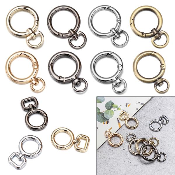 Fjeder O-Ring Spænder Karabinhage Punge Håndtasker BRONZE 19MM Bronze 19mm