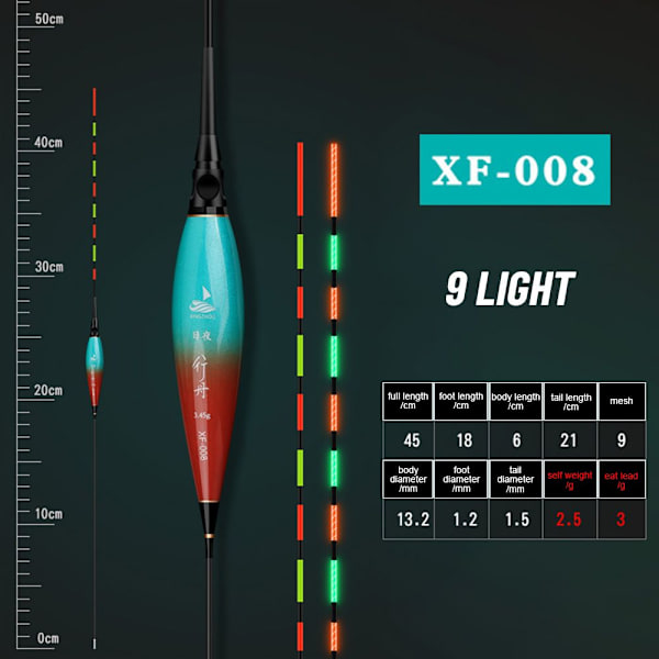 Rocky Fishing Lure Float Floats Bobbers XF-008 XF-008 XF-008