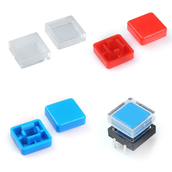 100 STK A14 Keycap Knap Switch Cap BLÅ 100 STK 100 STK Blue 100PCS-100PCS