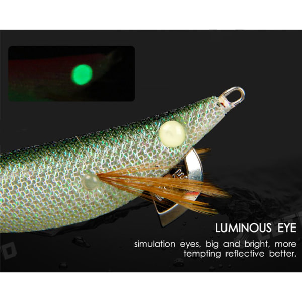 kudos Squid Hook Octopus Bait COLOR E COLOR E Color E