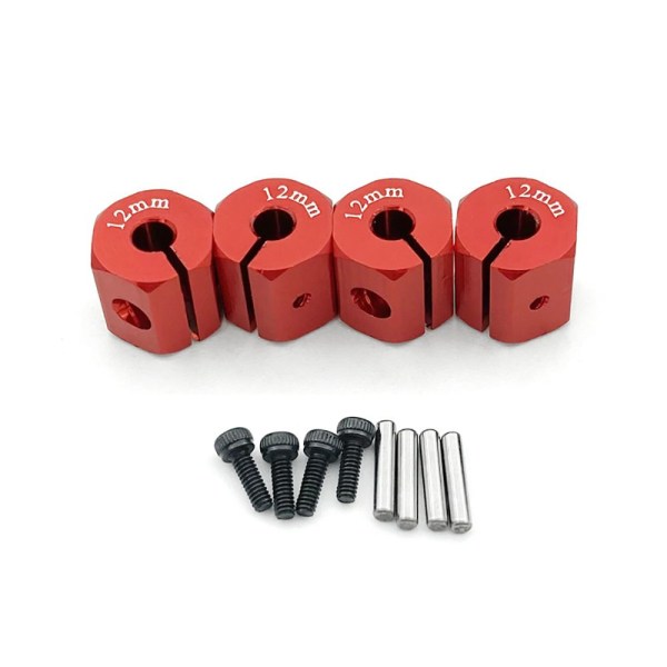 4 STK Adapter sekskantet hjul 9MM 9MM 9mm