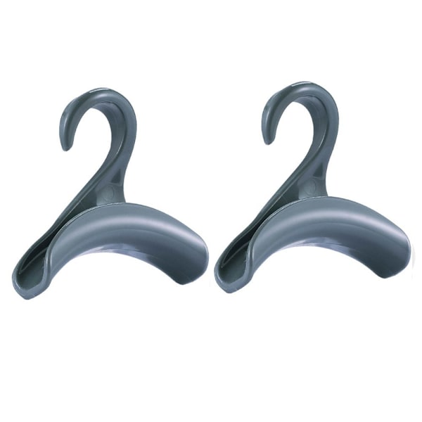 2STK/SÆT Taskestativ Stofkrog GRÅ 2STK/SÆT 2STK/SÆT Grey 2PCS/Set-2PCS/Set