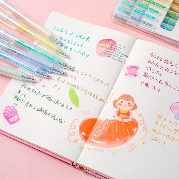 9 kpl / set Set Täytekynäsarja SWEET COLOR SWEET COLOR Sweet Color