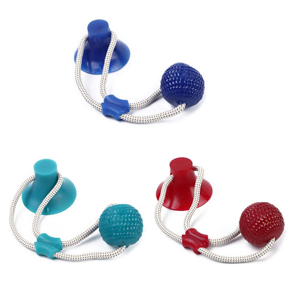 Dog Interactive Toy Sugekopp Push RØD red