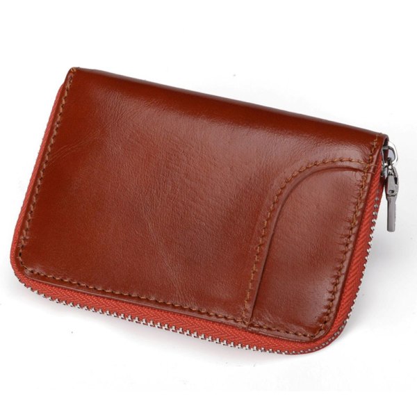 RFID Blocking Wallet Kreditkortholder Læderpung SORT black