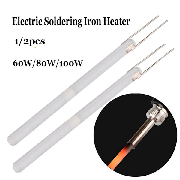 1/2kpl Juotosrautalämmitin Sisäinen lämmityselementti 1PC60W 1pc60W Long Wire