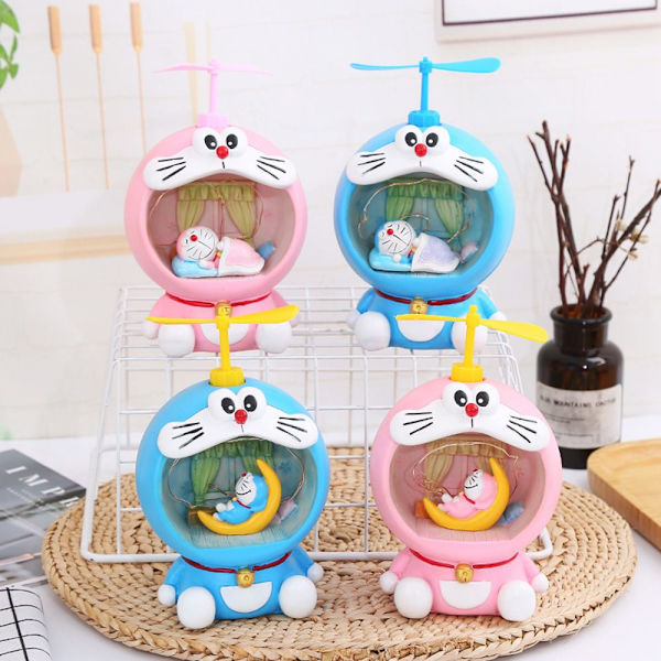 Doraemon LED Star Night Light Jingle Cat Lights PINK A A pink A-A