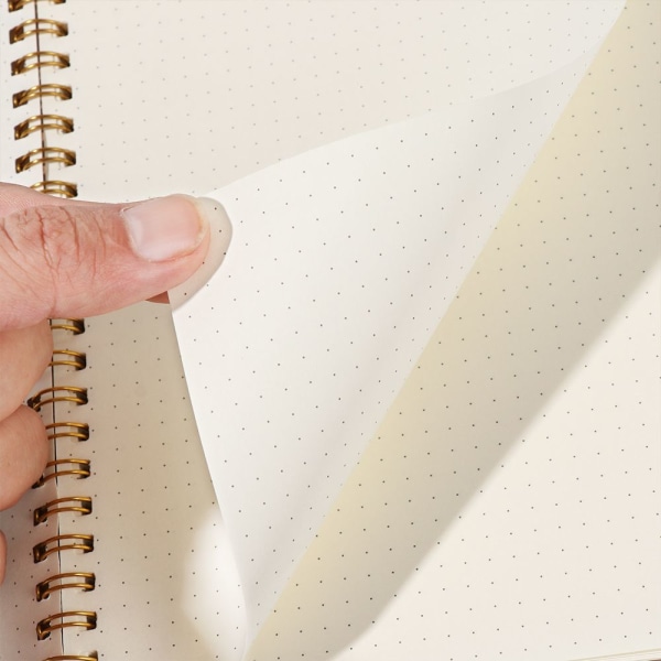 Kraft Paper Notebook Coil Notebooks B5 A5 HORISONTAL LINE INNER A5