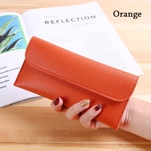 Långa plånböcker Pengaväska ORANGE orange