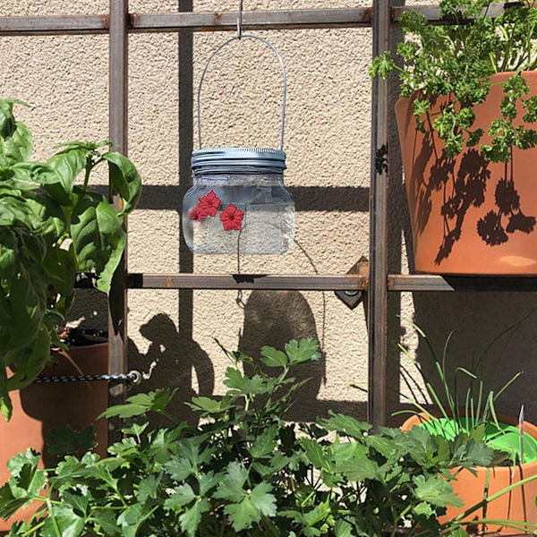 Hummingbird Feeder foderporte Mason Jar