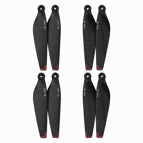 8 st kolfiber propeller Drone rekvisita blad 8Pcs
