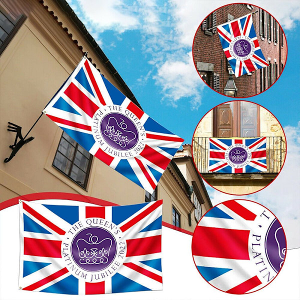 Queen Platinums II Flag 2022 Queen Banner C C C