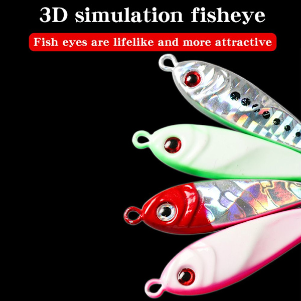 Metallikalastusviehe ilman koukkua Jig Bait 04 04 04