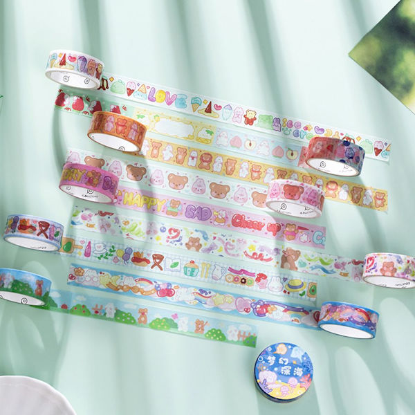 Washi Tape klebrig papir F F F