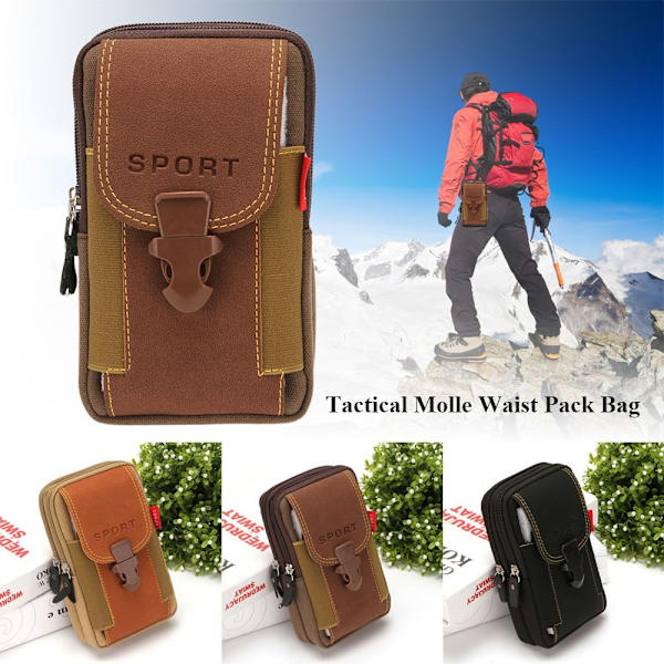 Tactical Molle-påsar Liten ficka 3 3 3